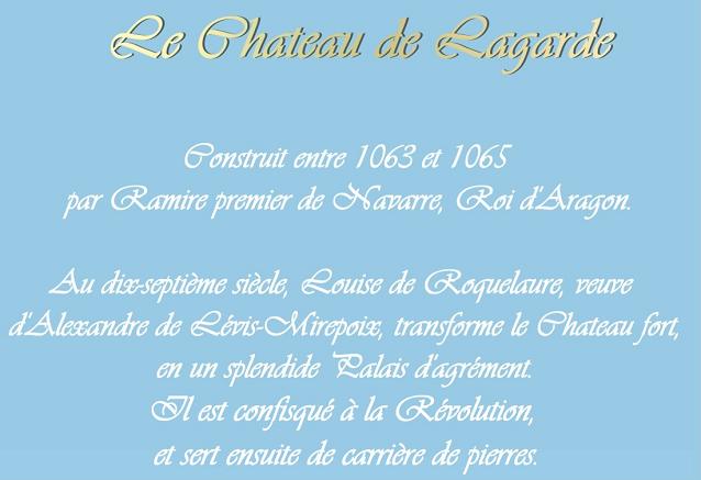 Chateau de Lagarde..en Ariège Lagard16