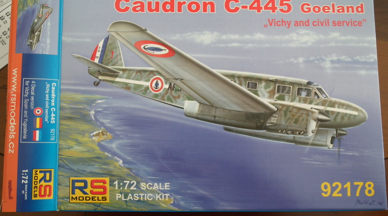 (RS Models) Caudron C 445M-Goéland-----------Terminé-------- Dscf8537