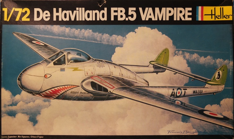 De HAVILLAND DH 100 VAMPIRE Mk 6 Suisse 1950 Réf 283 Dscf0777