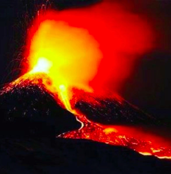 Le spettacolari immagini dell'Etna - Eruzione del 27 - 28 Febbraio 2017 Scherm13