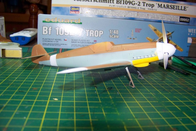 1/48 Bf 109 G2" le dernier vol 30/09/1942 " "der Stern von Afrika" Hasegawa - Page 2 428710
