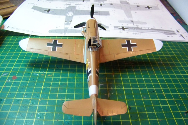 1/48 Bf 109 G2" le dernier vol 30/09/1942 " "der Stern von Afrika" Hasegawa - Page 2 492110