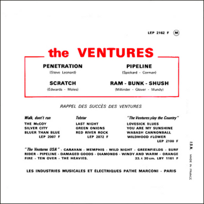 ventures - Ma collection privée The Ventures Ep_ven10
