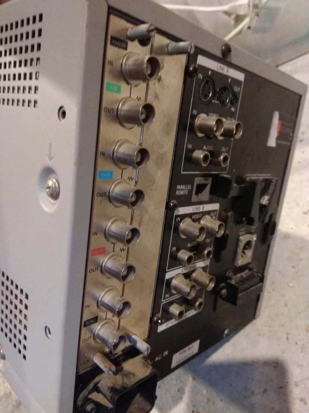 (PVM)(9L2) cable scart/BNC RGB Img_2522