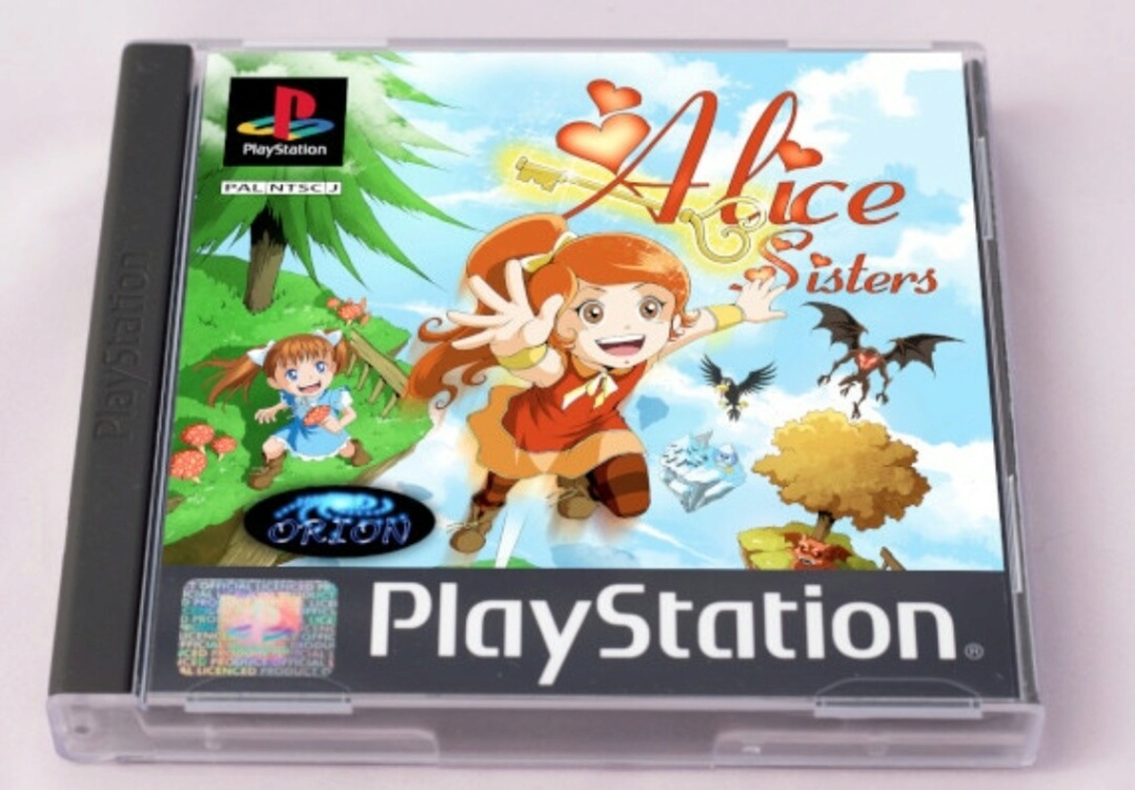 Kickstarter Alice Sisters sur GBA/PS1/atari falcon Img_2877