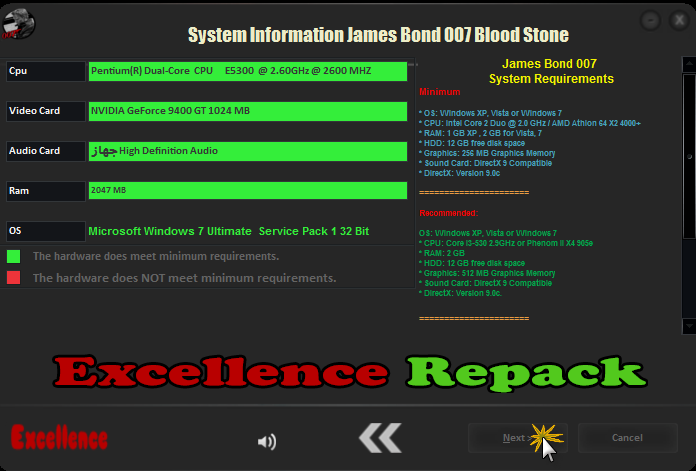 الرفع الجديد للعبة الاكشن الرهيبة james bond 007 blood stone Repack Excellence نسخة ريباك بحجم 4 جيجا على روابط صاروخية ومباشرة 210