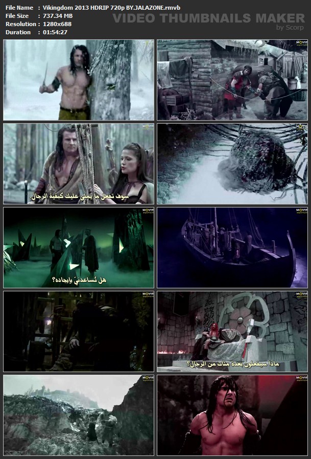 حصريا فيلم الاكشن والمغامرة الرهيب Vikingdom 2013 HDRIP 720p مترجم على اكثر من سيرفير للتحميل 512