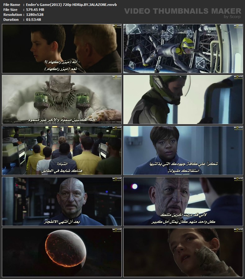حصريا : فيلم الاكشن والمغامرة والخيال المنتظر Ender's Game(2013) 720p HDRip مترجم بجودة عالية الدقة والنقاء Ender_10