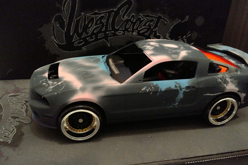 Ford shelby gt500 1/12 + diorama Win_2010