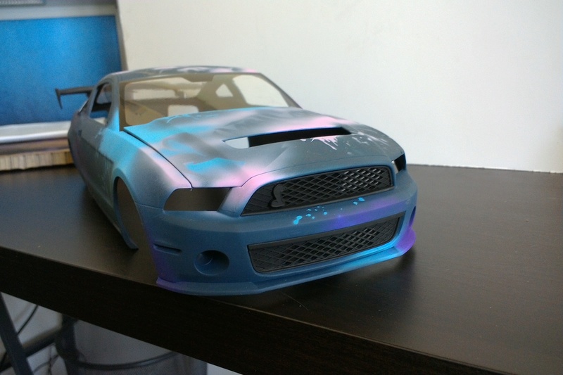 Ford shelby gt500 1/12 + diorama Win_2019