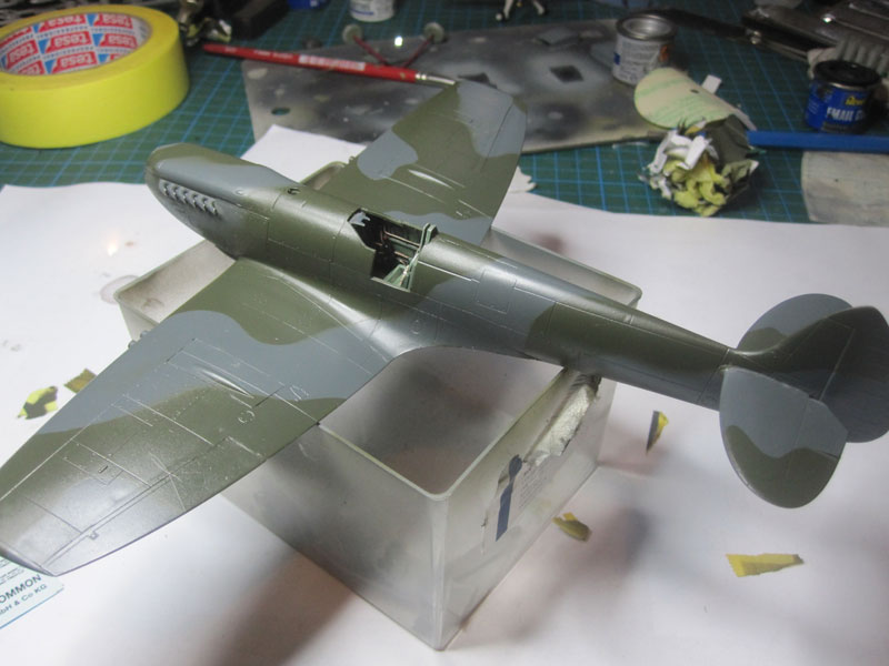 Supermarine Spitfire Mk.XVI / Revell, 1:48 Demask10