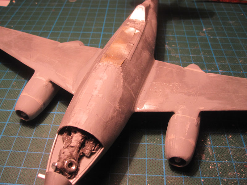 Me262B-1a / Nachtjäger von Italeri in 1:48 Spacht13