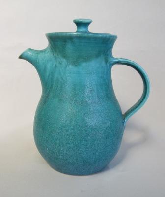 Green/Blue Coffee Pot by Maxine Waters Blue_c10