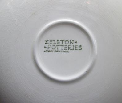Scroll like pattern on Kelston Saucer is Border Pat.No.119 Green_24