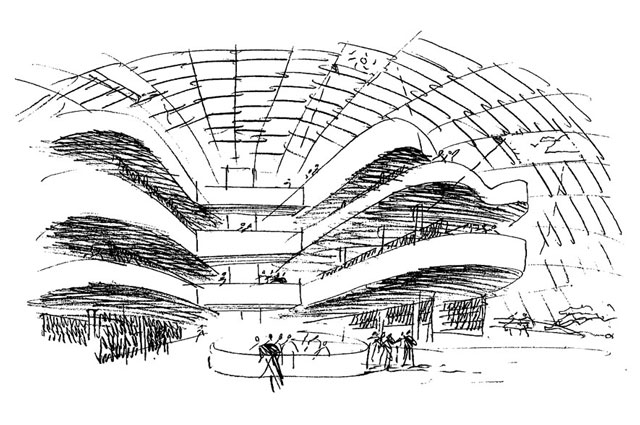 ¿Eres capaz de identificar a un Arquitecto Famoso por un dibujo suyo? Boceto12