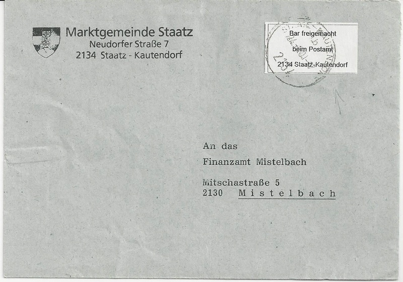 stempel - bar freigemacht Stempel der letzten Jahre Bild57