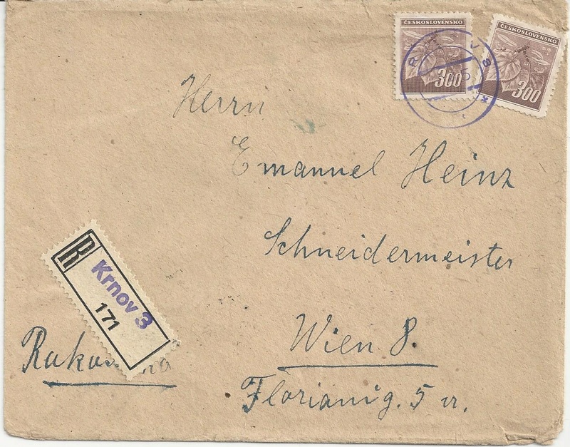 Wappenzeichnung - ANK 714-736 - Belege - Seite 4 Bild70