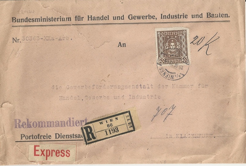 Osterreich - Inflation in Österreich - Belege - 1918 bis 1925 - Seite 8 Bild_314