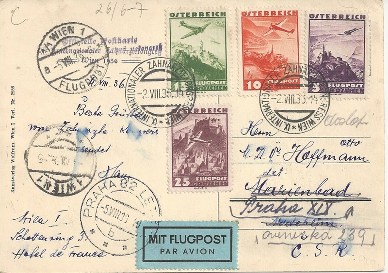 Sonderstempel aus Österreich vor dem 11.3.1938  Bild_336