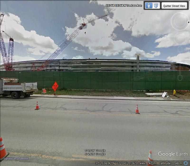 [Enfin visible sur Google Earth] le nouveau siège de Apple, Campus 2 - Cupertino - Californie - USA Www19