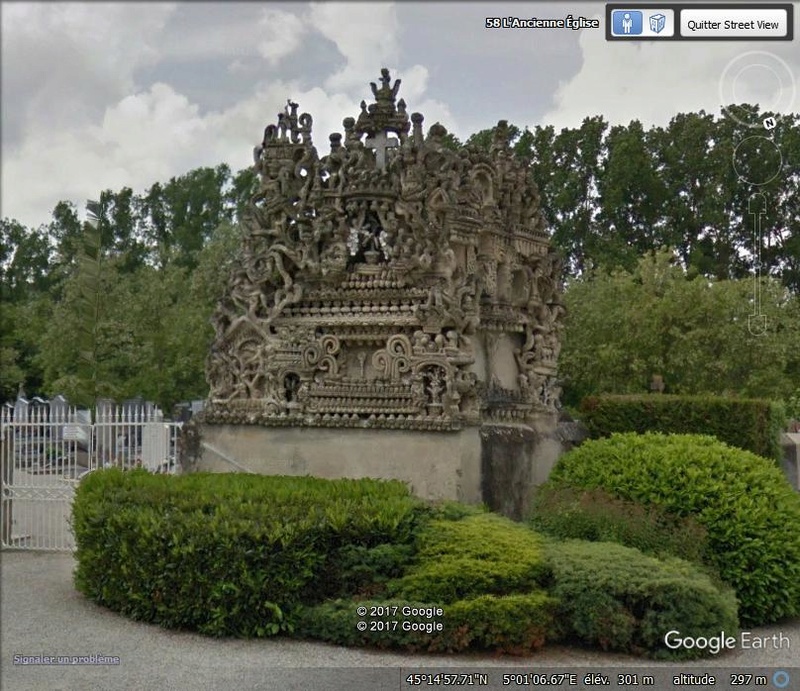 Palais idéal du Facteur Cheval, Hautes-Rives, Drôme, France Www26