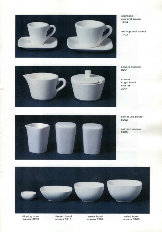 Studio Ceramics Ltd Shape numbers (2001 catalogue)  2001_s17