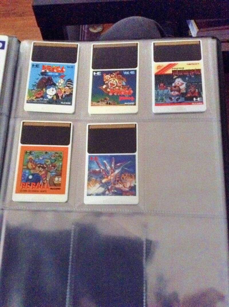 [VDS] Baisse prix 31/08  PC ENGINE jeux hucard Photo310