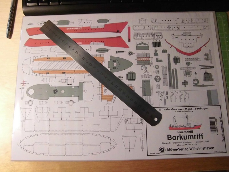 Feuerschiff Borkumriff 1:250 Cimg3226