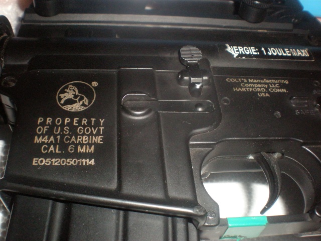 vand Colt M4A1 Cyber Gun -Vandut P3230011