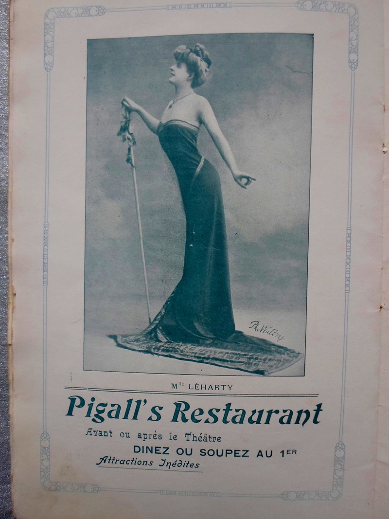 LA FOLIE PIGALLE Programme décembre 1907 Pigal10