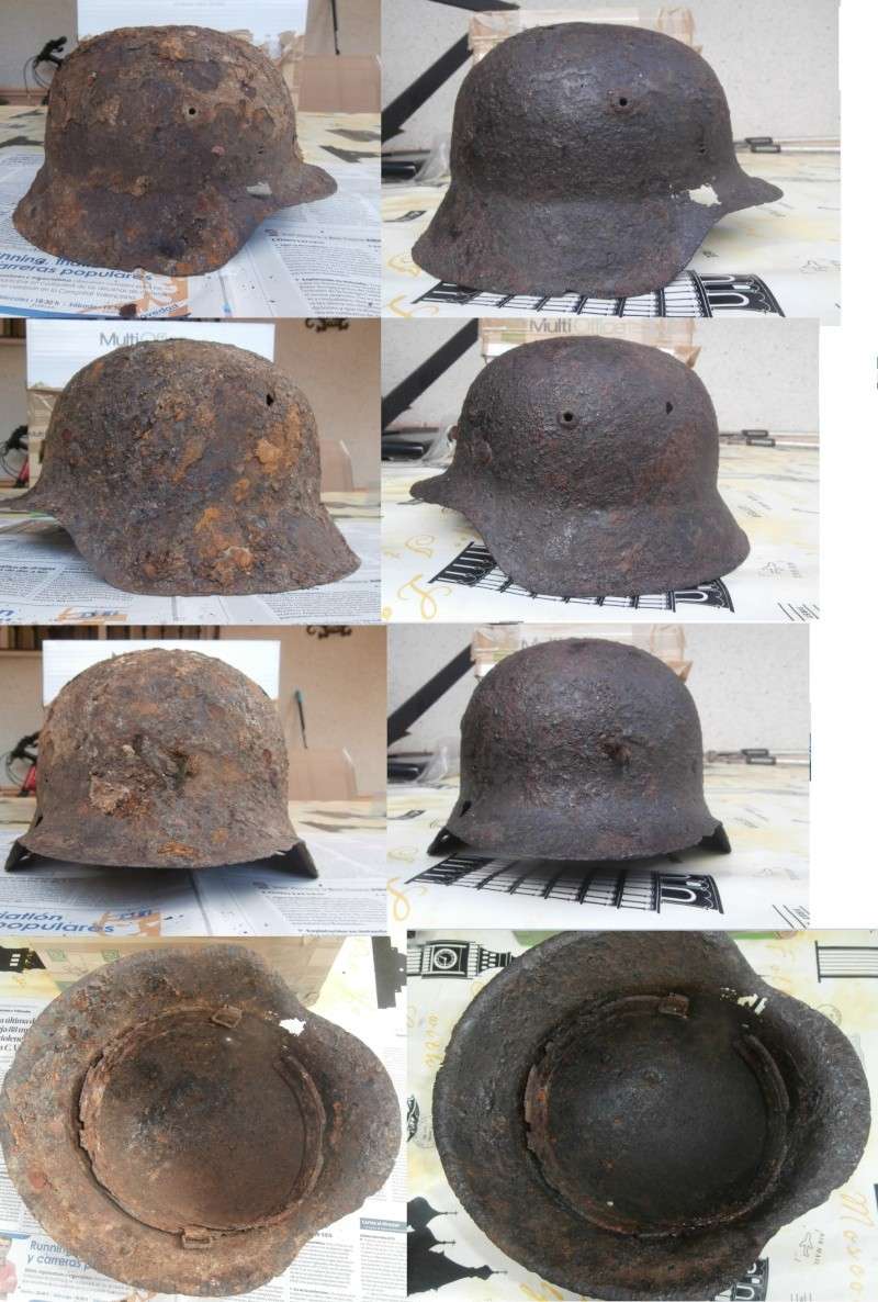 M42 restored helmet Antesy10