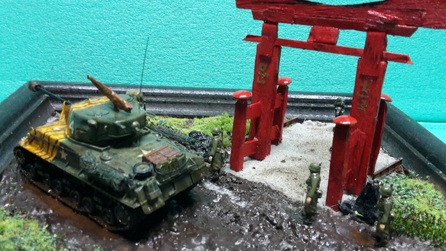 "Au pays du matin calme , il pleut"-- Sherman M4A3E8 --trumpeter - 1/72 - Page 2 11-3-210