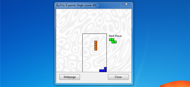  jouer à Tetris dans µTorrent Image110