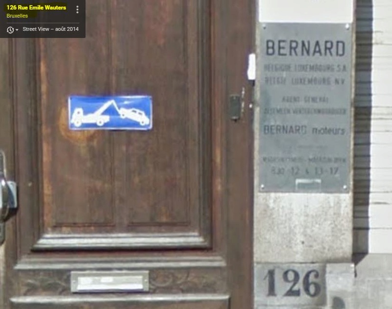 18 b- Les Moteurs BERNARD en BELGIQUE : SIMAI BRUXELLES 126_ru12