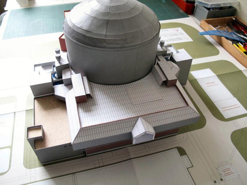 Fertig - Kernkraftwerk EPR ( 1600 MW ) 1:350 gebaut von Bertholdneuss - Seite 4 Img_9259