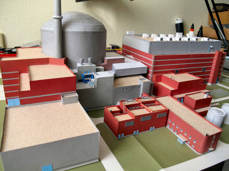 Fertig - Kernkraftwerk EPR ( 1600 MW ) 1:350 gebaut von Bertholdneuss - Seite 4 Img_9337