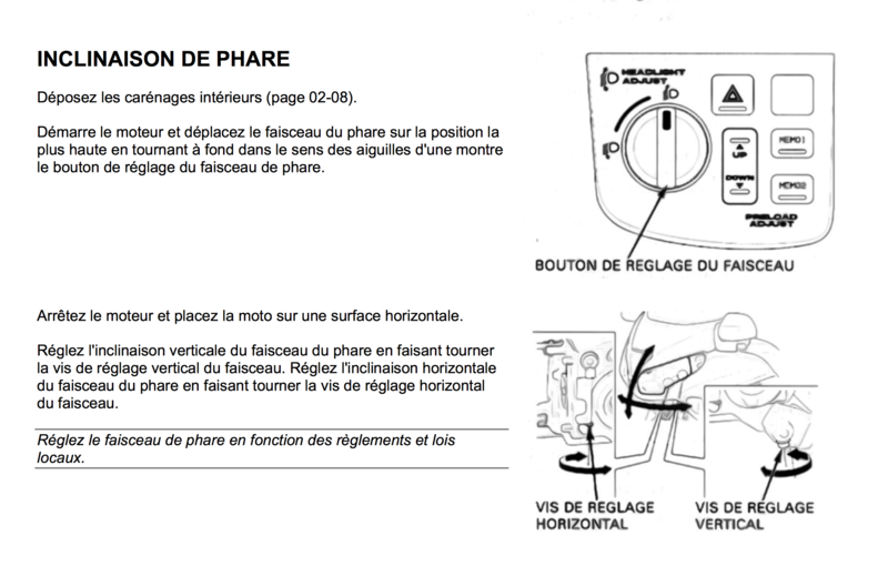 [résolu]Comment régler phare AV manuellement  - Page 2 Captur11