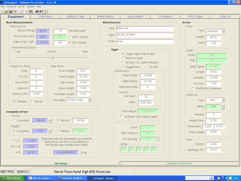 OT2 "pour les nuls", tutoriel du logiciel On Target 2 (SFA) Ot2_eq10