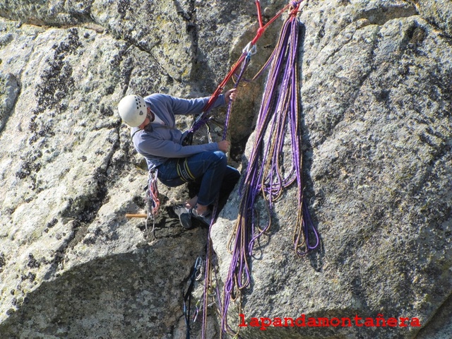 20170226 - LA PEDRIZA - VÍA DIRECTA A LA CARA ESTE DEL PÁJARO 14810