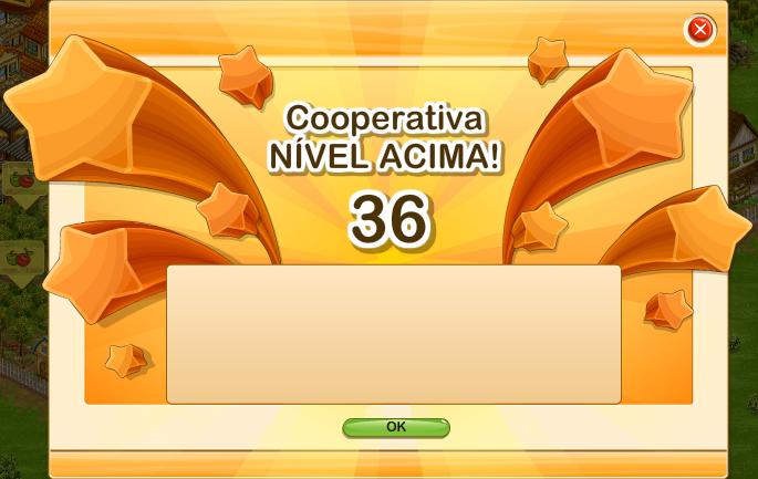 Avanços de nível da Cooperativa 3610