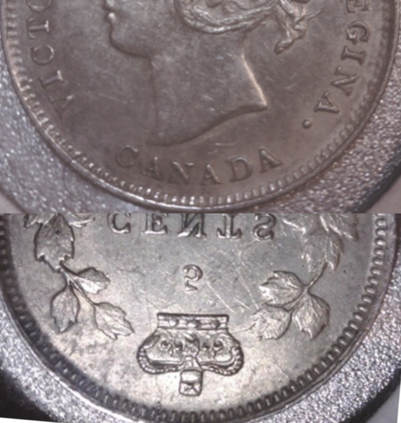 1893 - Coin Entrechoqué Majeur (Major Die Clash) Avers-11