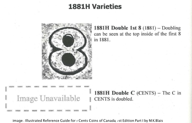 1881H - Double "C" de CENTS, Double Premier 8 (1st 8) Q1_tif10