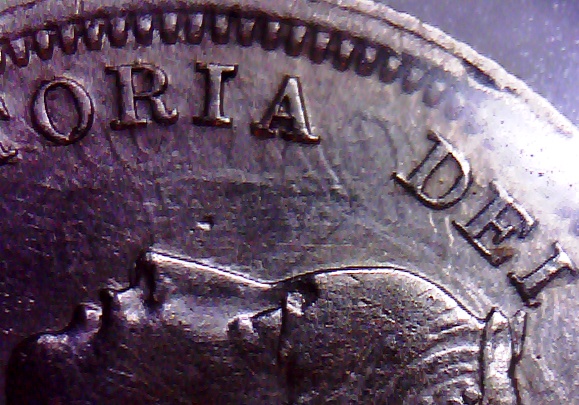 1858 - Petite Date /Dbl Entrechoc Avers(Dbl Die Clash) & Coin Fendillé Majeur Revers(Maj. Die Crack) Sans_t12
