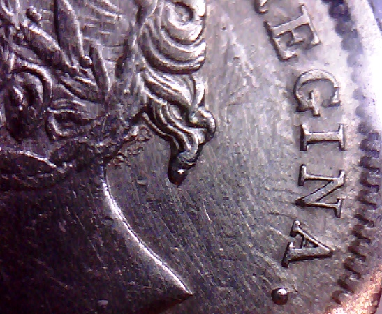 1858 - Petite Date /Dbl Entrechoc Avers(Dbl Die Clash) & Coin Fendillé Majeur Revers(Maj. Die Crack) Sans_t14