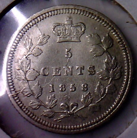 1858 - Petite Date /Dbl Entrechoc Avers(Dbl Die Clash) & Coin Fendillé Majeur Revers(Maj. Die Crack) Sans_t18