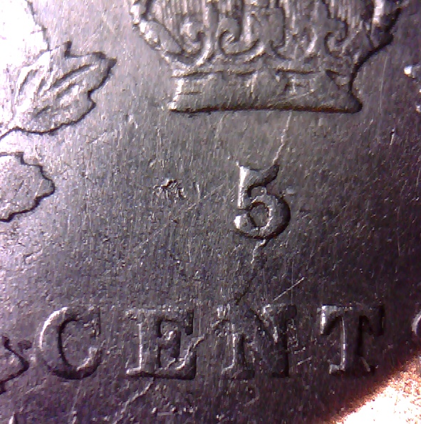 1858 - Petite Date /Dbl Entrechoc Avers(Dbl Die Clash) & Coin Fendillé Majeur Revers(Maj. Die Crack) Sans_t20