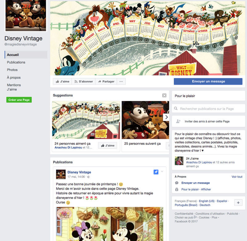 Page Facebook : "Disney Vintage" Captur13