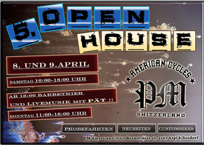 Open House PM American Cycle Openho10