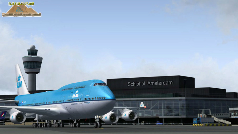 اليكم مطار Amsterdam Schiphol EHAM من شركة Aerosoft Ma-ams12