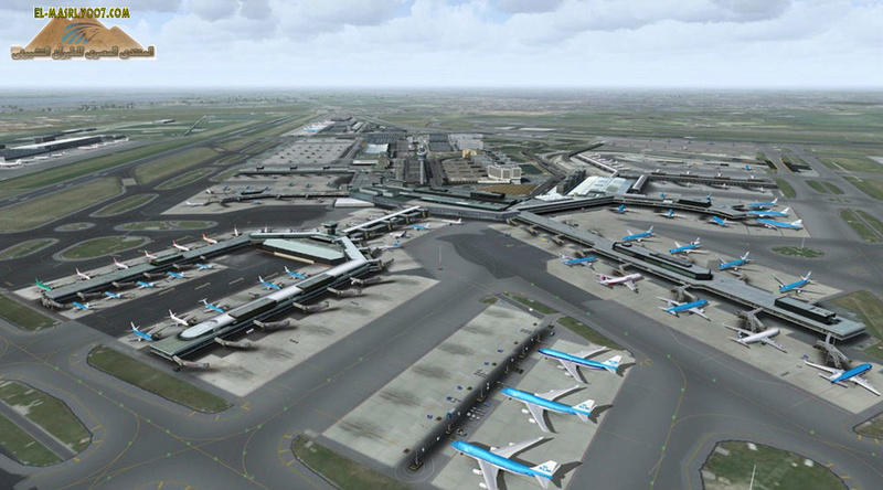 اليكم مطار Amsterdam Schiphol EHAM من شركة Aerosoft Ma-ams14